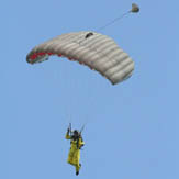 Solo Parachute Jump